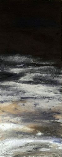 Nachts am Meer 100x40cm